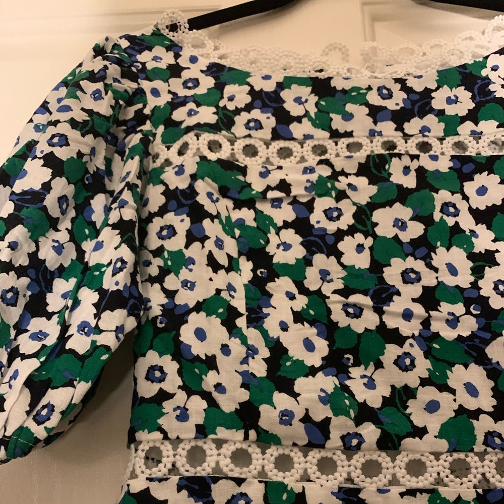NWOT Floral eyelet dress - Picture 5 of 6
